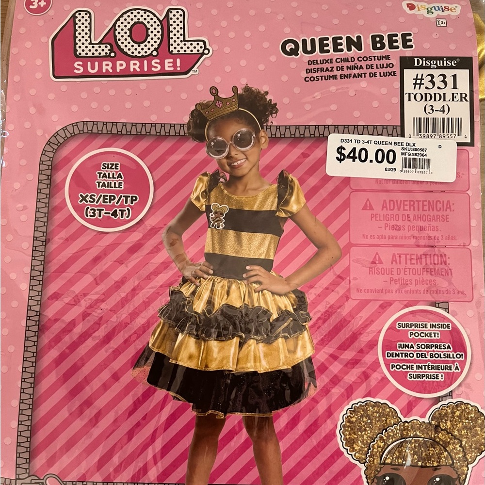 LOL Dolls Queen Bee Costume